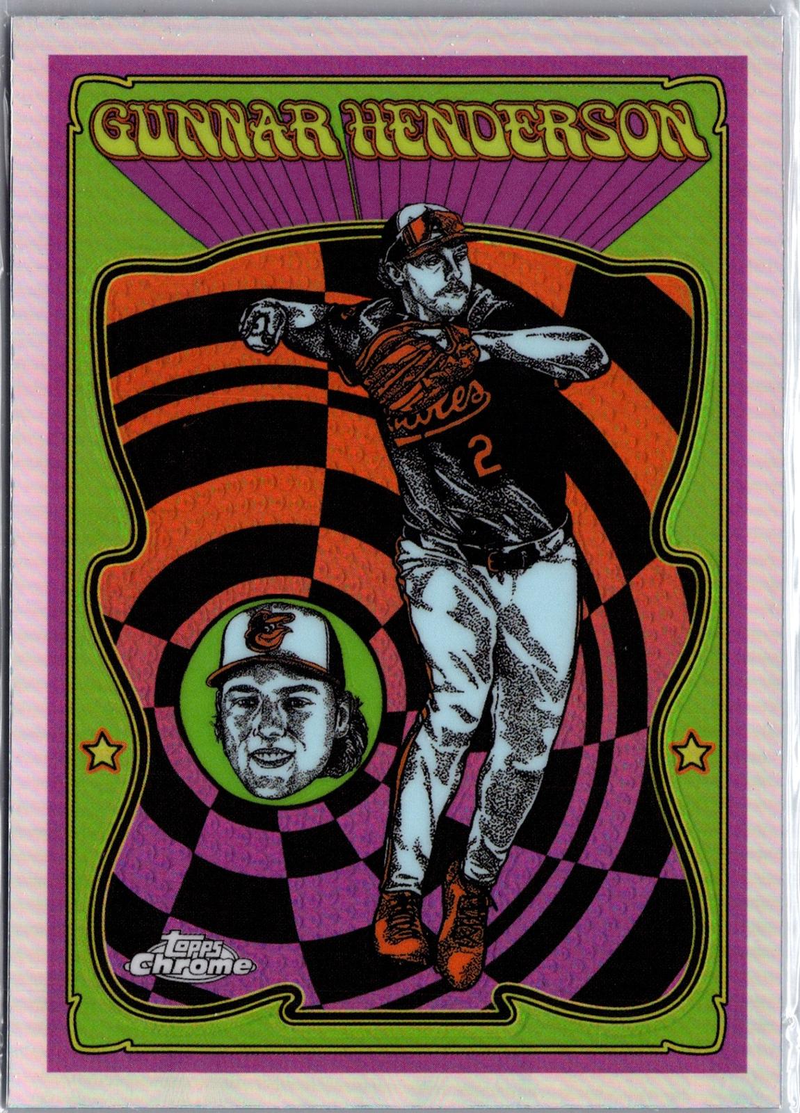 2025 Topps Chrome #UV-5 Gunnar Henderson Ultra Violet All-Stars