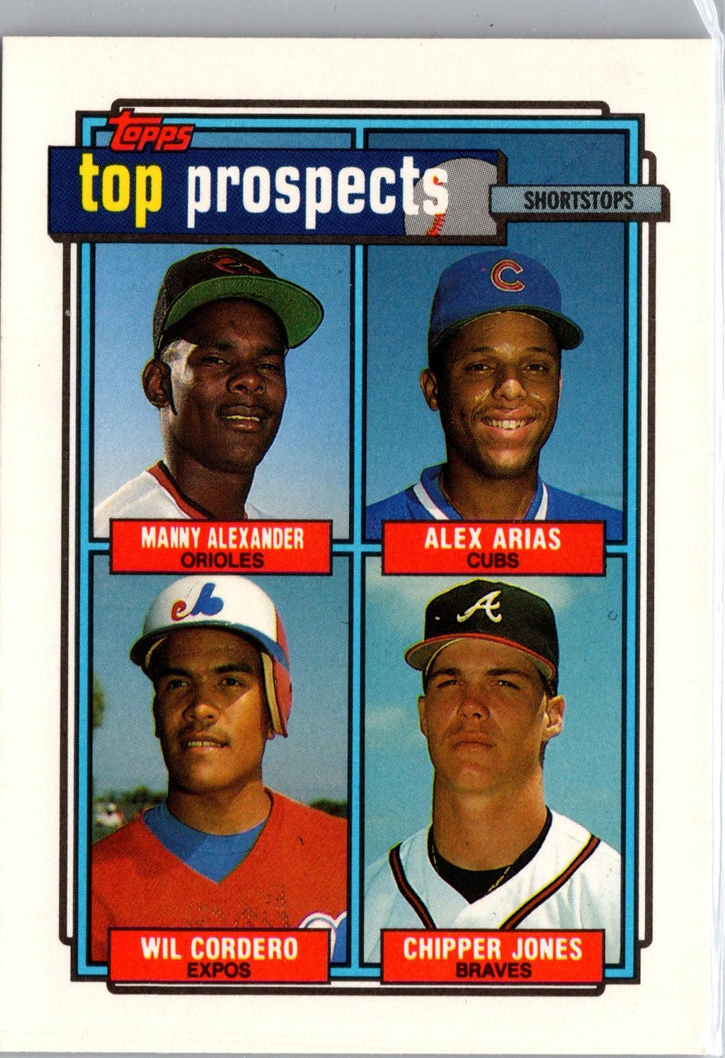 1992 Topps #551 Chipper Jones