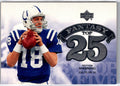2006 Upper Deck #F25-PM Peyton Manning Fantasy Top 25