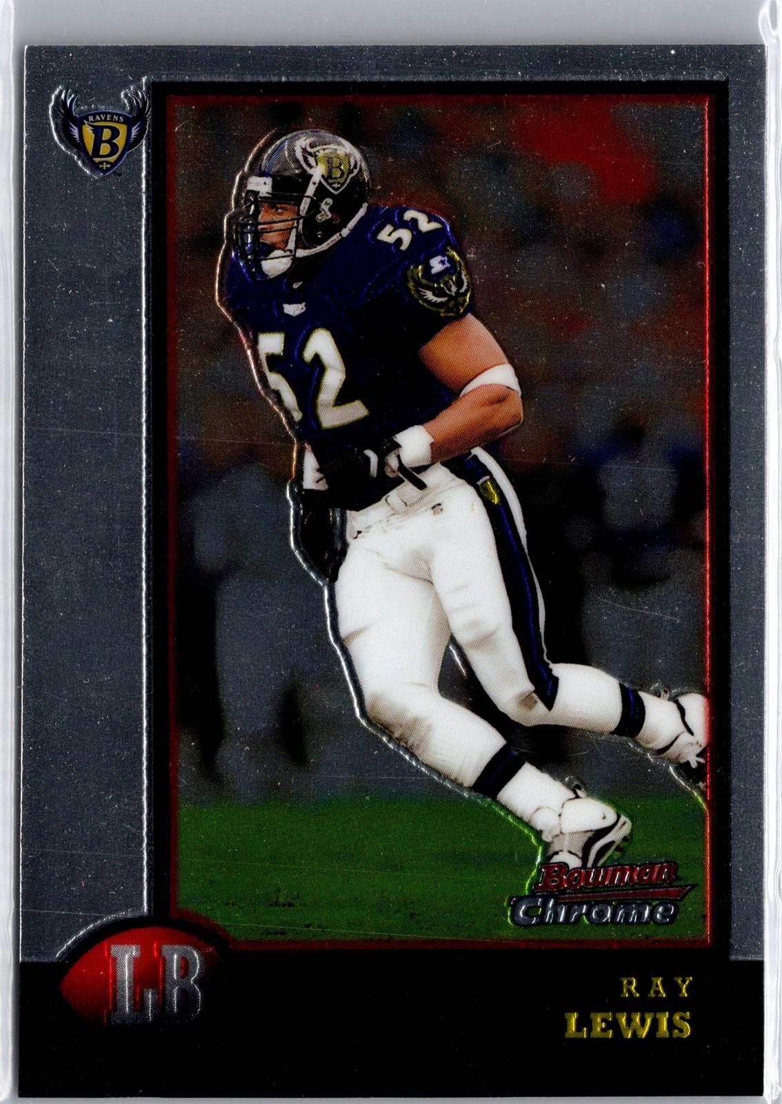 1998 Bowman Chrome #172 Ray Lewis