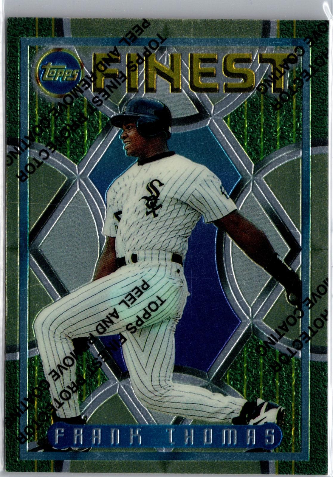 1995 Finest #89 Frank Thomas