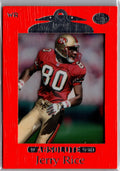 1999 Playoff Absolute SSD #89 Jerry Rice Red