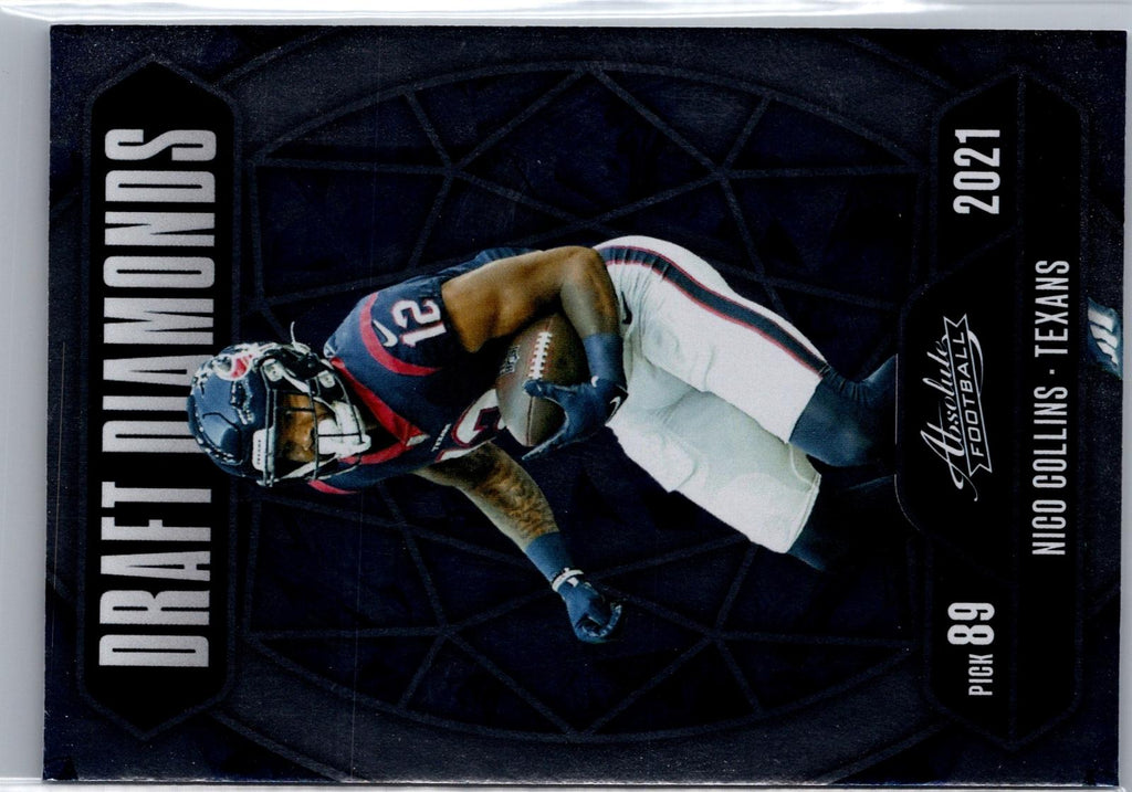 2025 Panini Absolute #DD-NCS Nico Collins Draft Diamonds