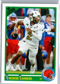 2025 Score #2 Shedeur Sanders Anniversary Rookies Orange