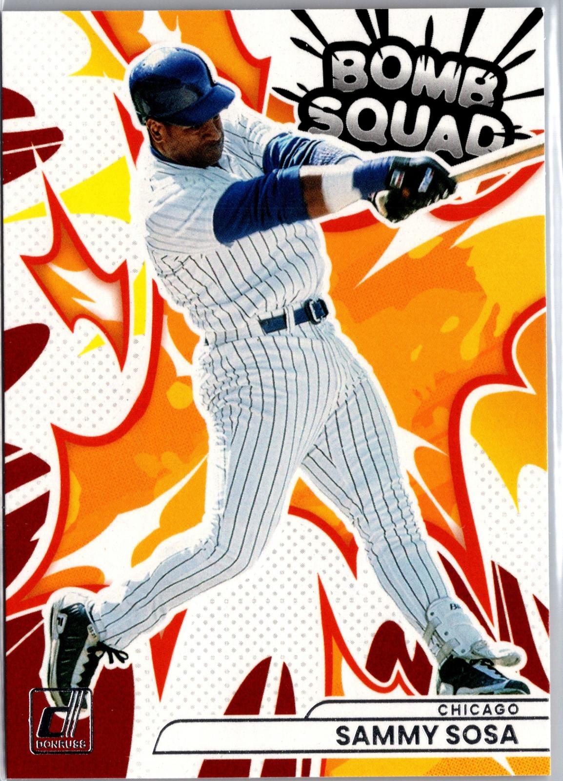 2026 Donruss #13 Sammy Sosa Bomb Squad