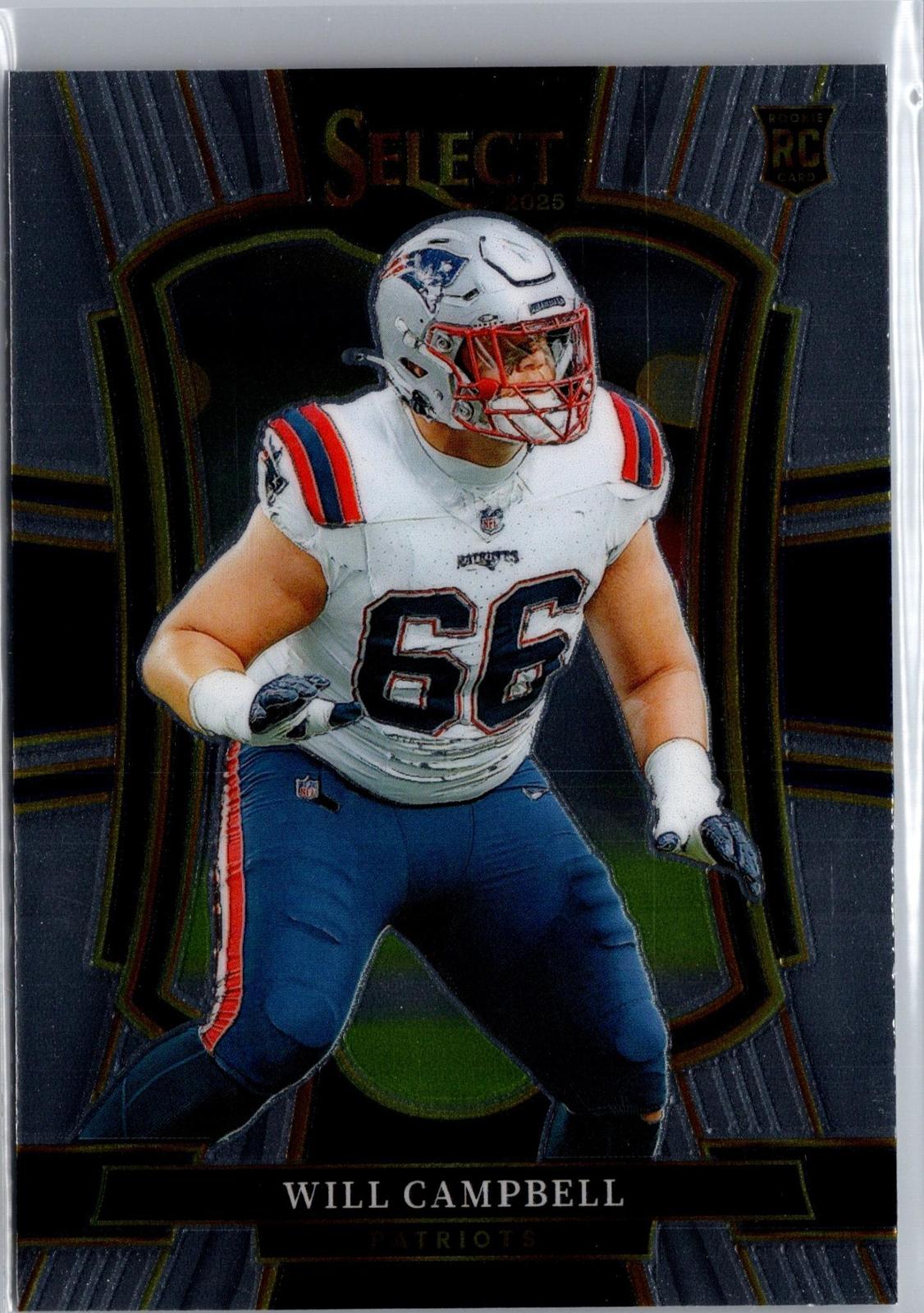 2025 Panini Select #179 Will Campbell