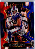 2025 Panini Select #85 Dalton Kincaid Red and Blue Prizm Shock
