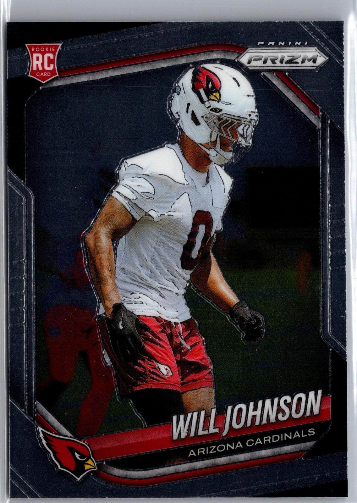 2025 Panini Prizm #370 Will Johnson