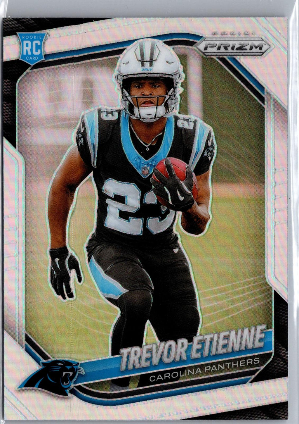 2025 Panini Prizm #345 Trevor Etienne Red White and Blue