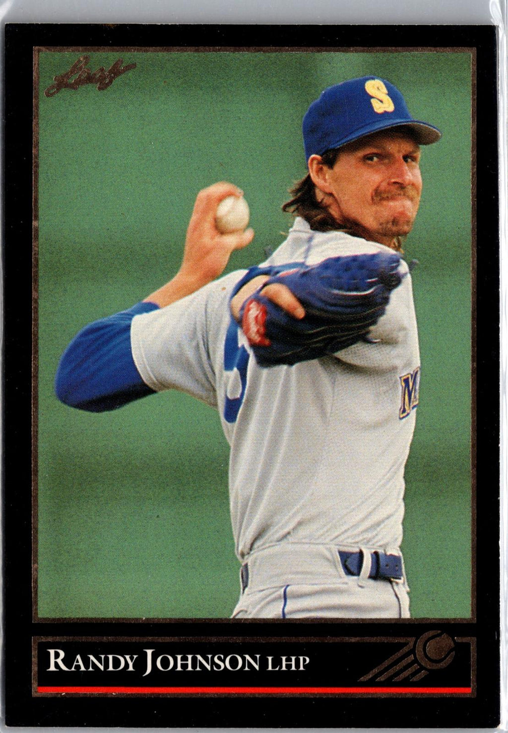 1992 Leaf #302 Randy Johnson Black Gold