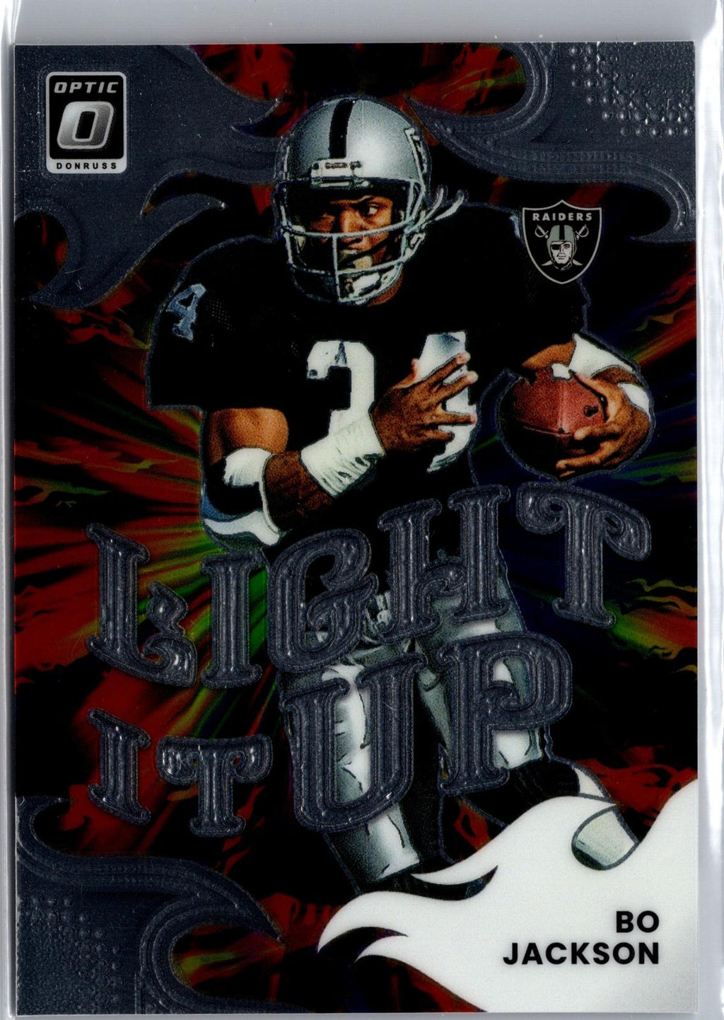 2025 Donruss Optic #19 Bo Jackson Light It Up