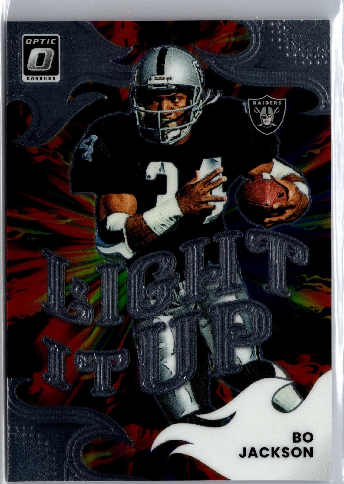 2025 Donruss Optic #19 Bo Jackson Light It Up
