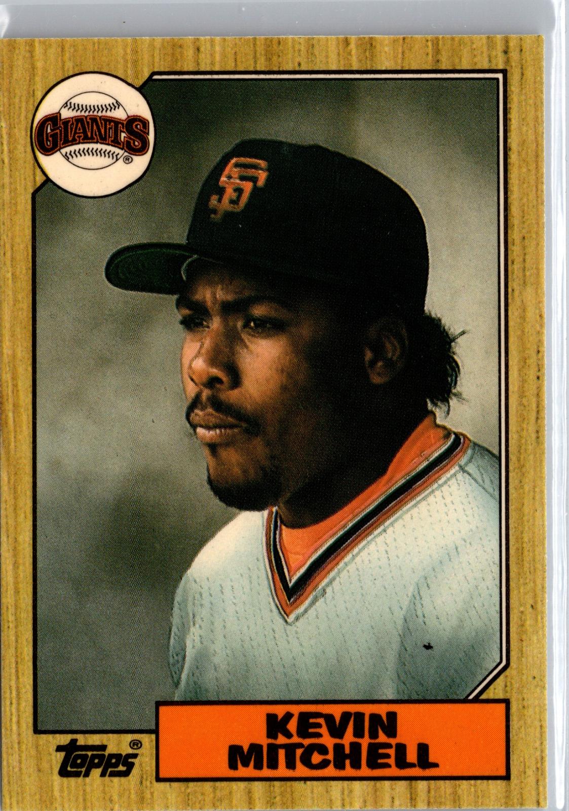1987 Topps Traded #81T Kevin Mitchell