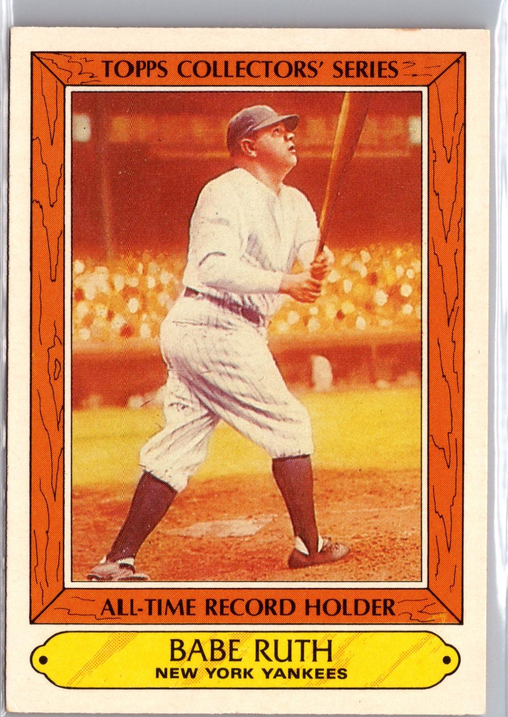 1985 Topps Woolworth All Time Record Holders #31 Babe Ruth