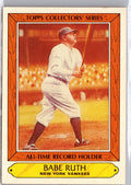 1985 Topps Woolworth All Time Record Holders #31 Babe Ruth
