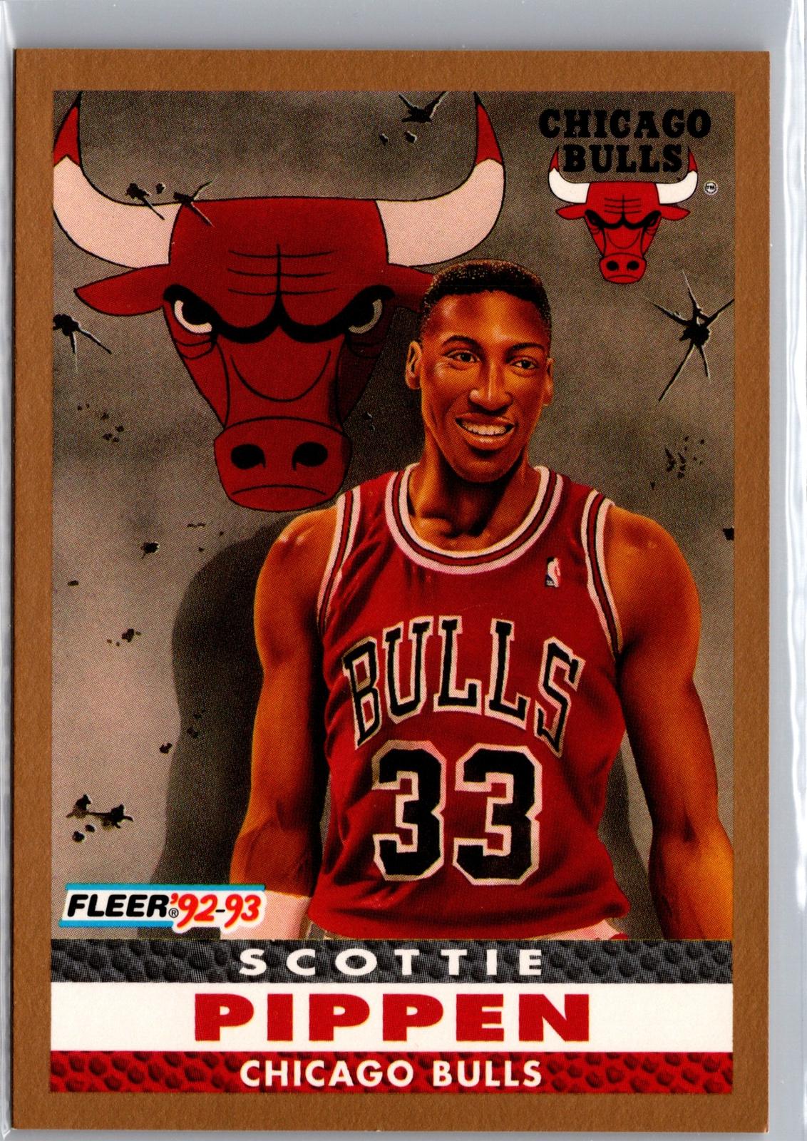 1992-93 Fleer #254 Scottie Pippen