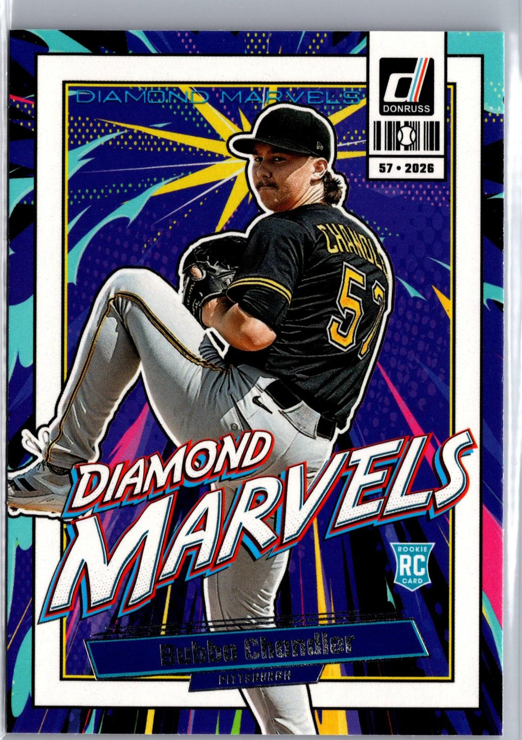 2026 Donruss #3 Bubba Chandler Diamond Marvels