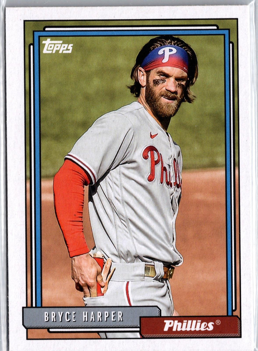 2021 Topps Update #T92-35 Bryce Harper 1992 Topps Redux