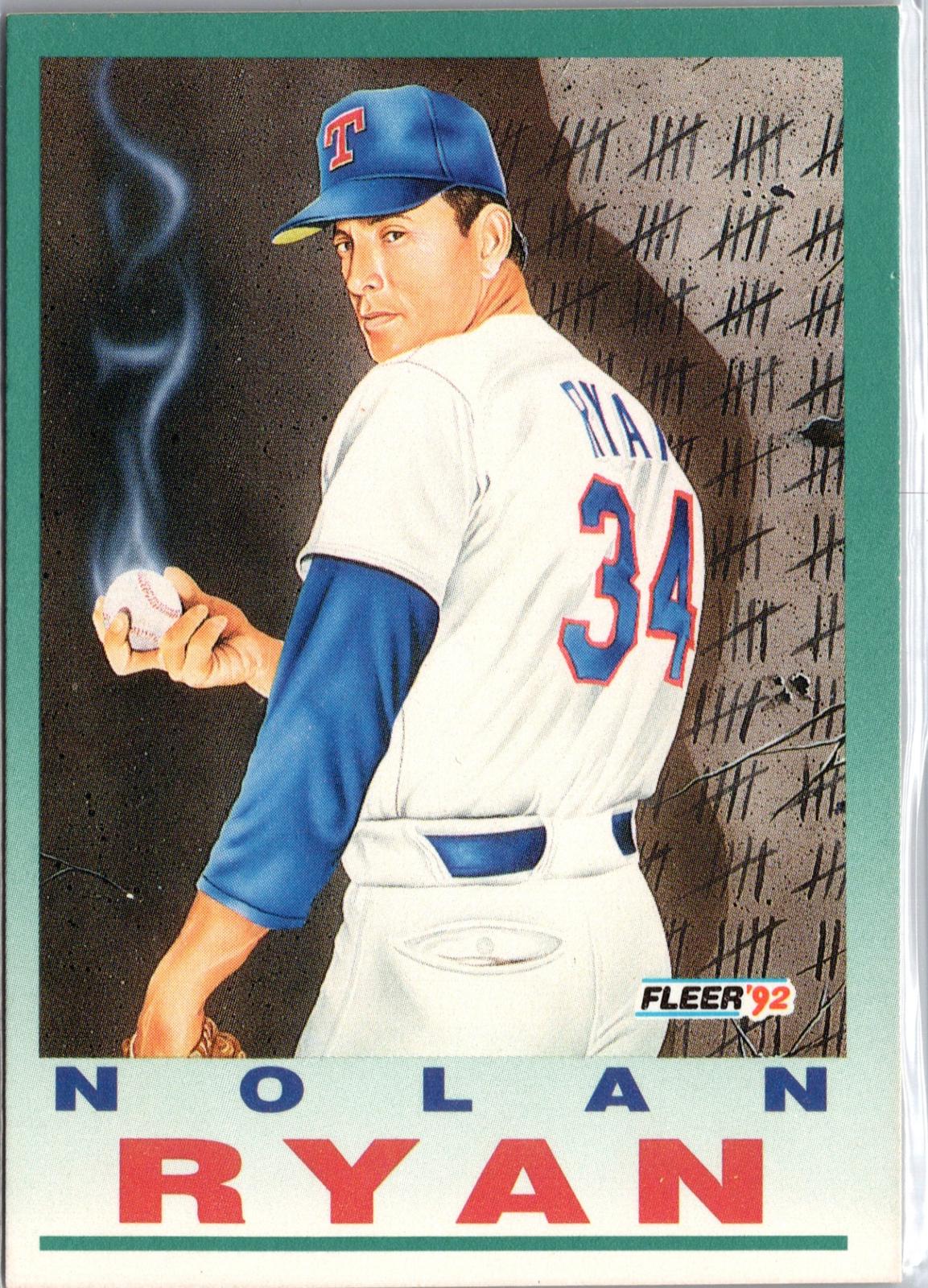 1992 Fleer #710 Nolan Ryan