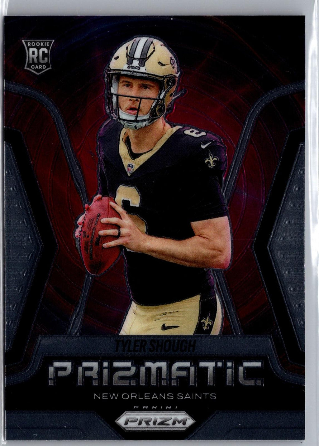 2025 Panini Prizm #16 Tyler Shough Prizmatic