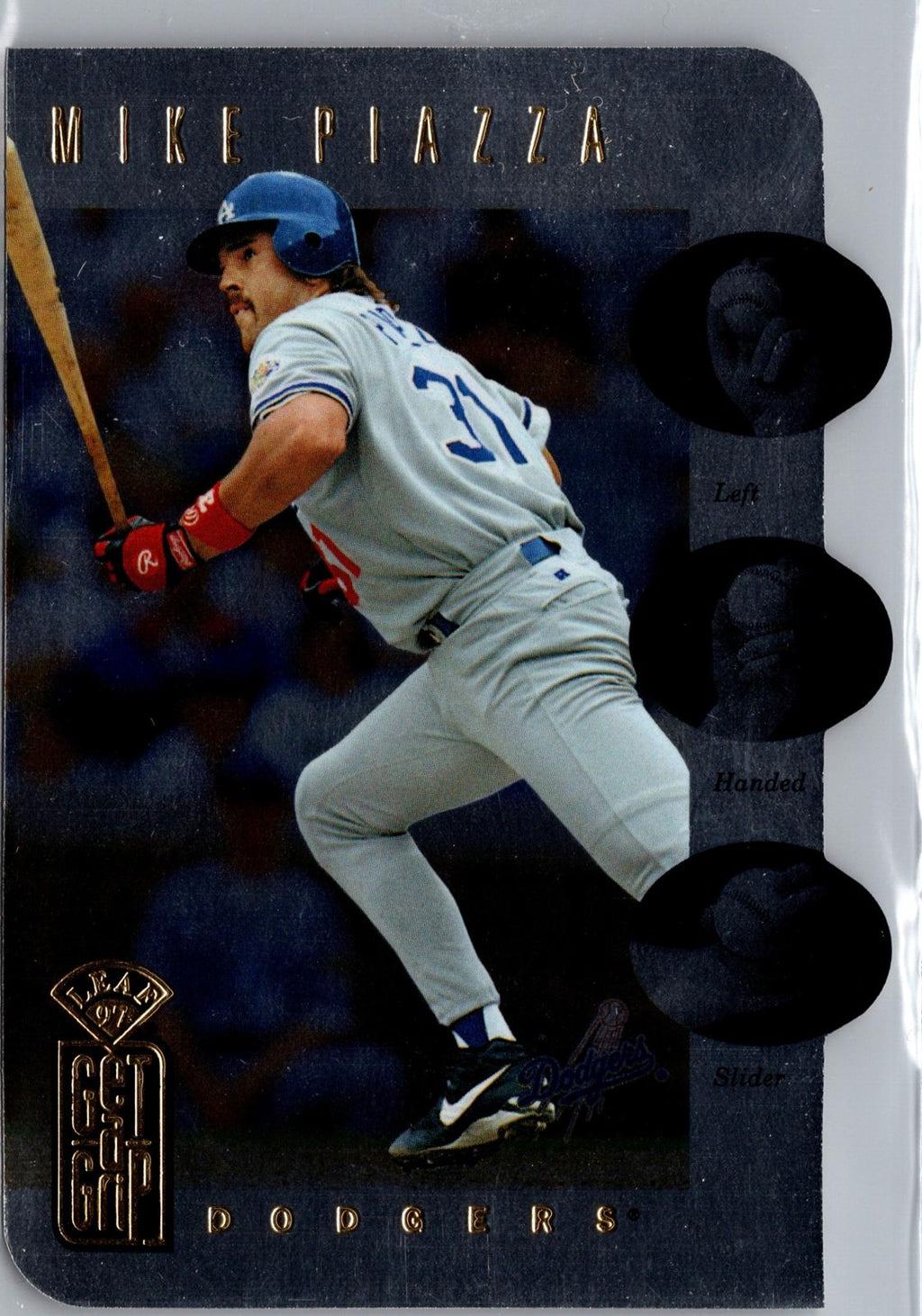 1997 Leaf #3 Mike Piazza / Andy Pettitte Get-A-Grip #/3500