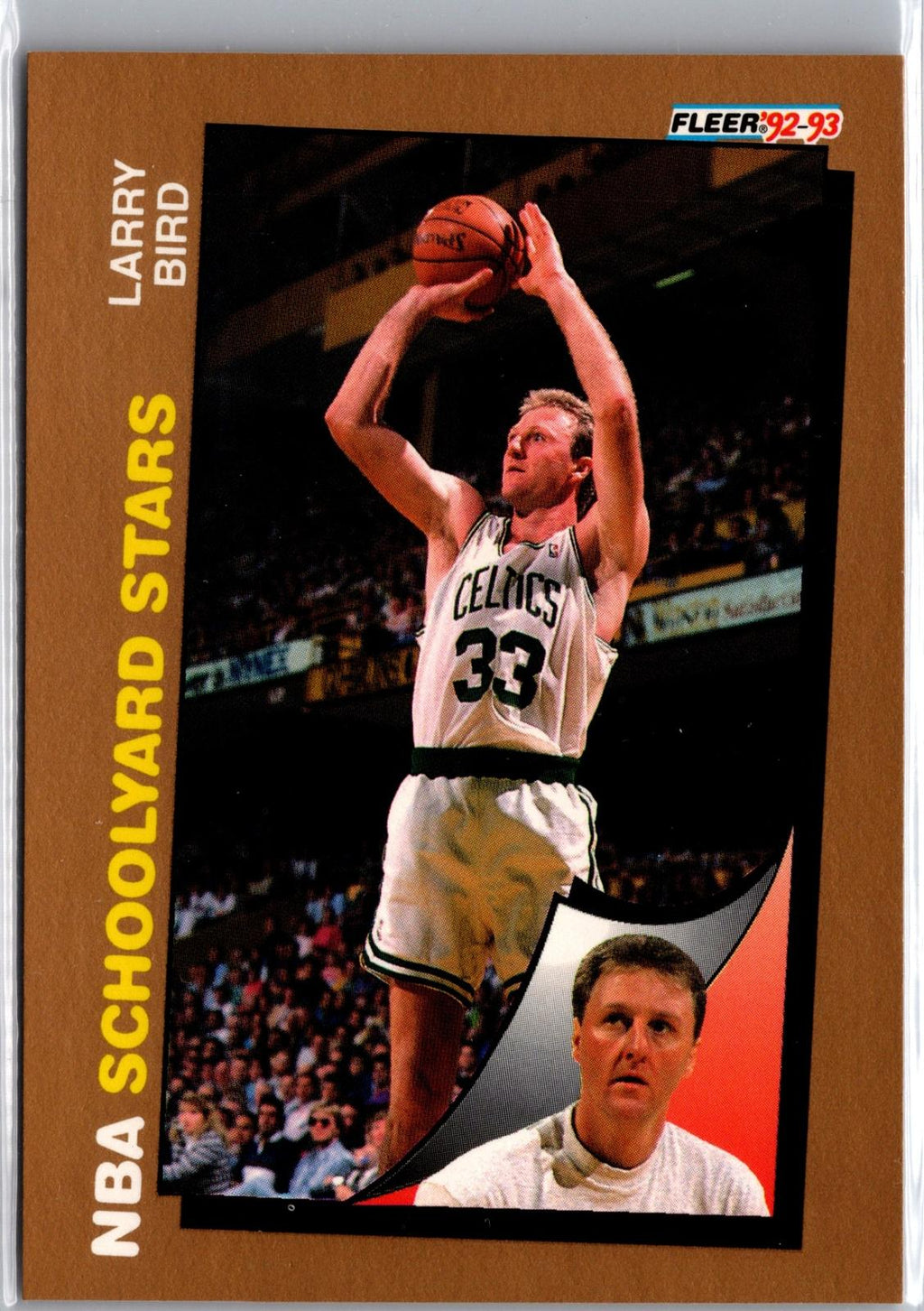 1992-93 Fleer Spalding Schoolyard Stars #NNO Larry Bird