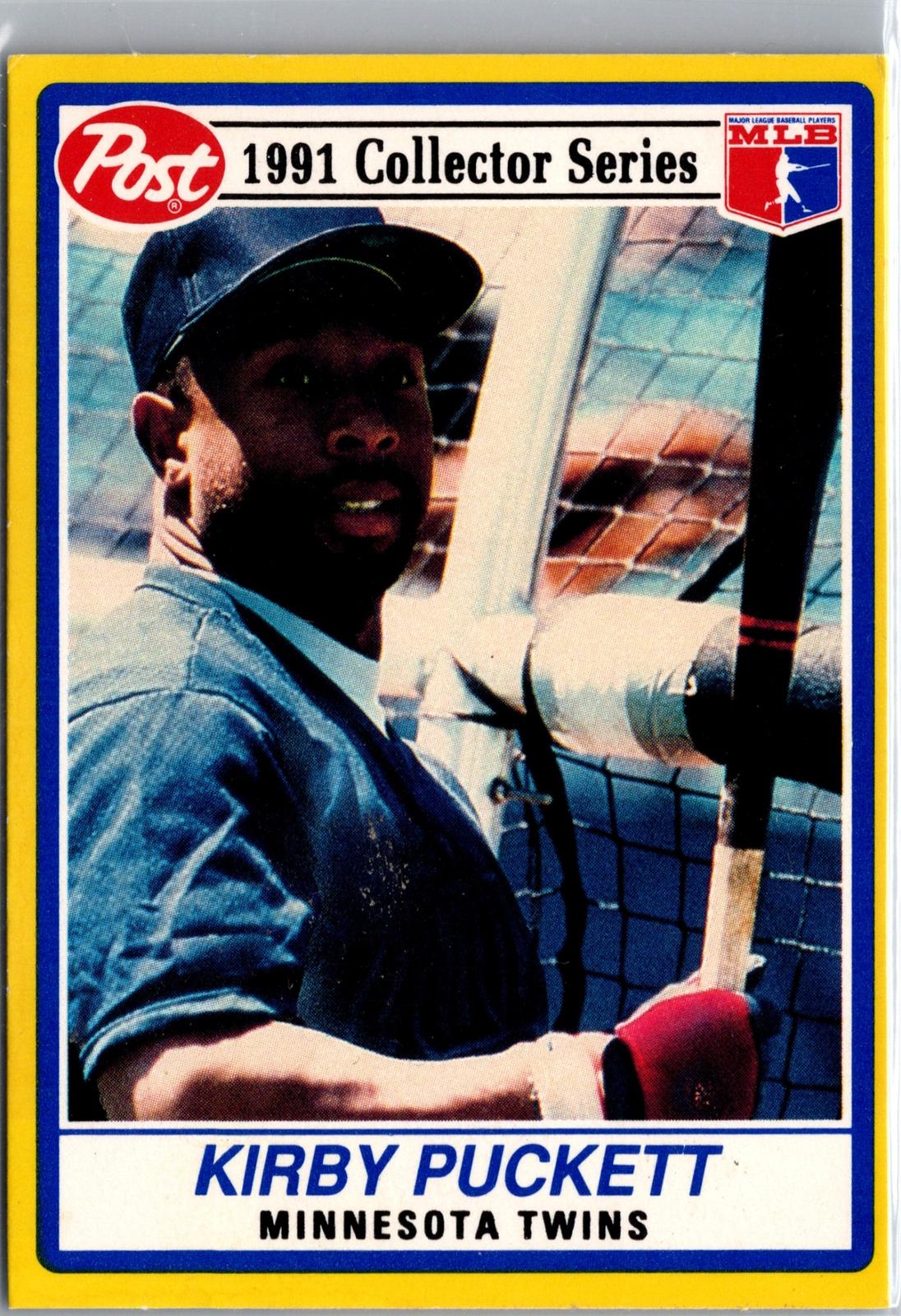 1991 Post Cereal #28 Kirby Puckett