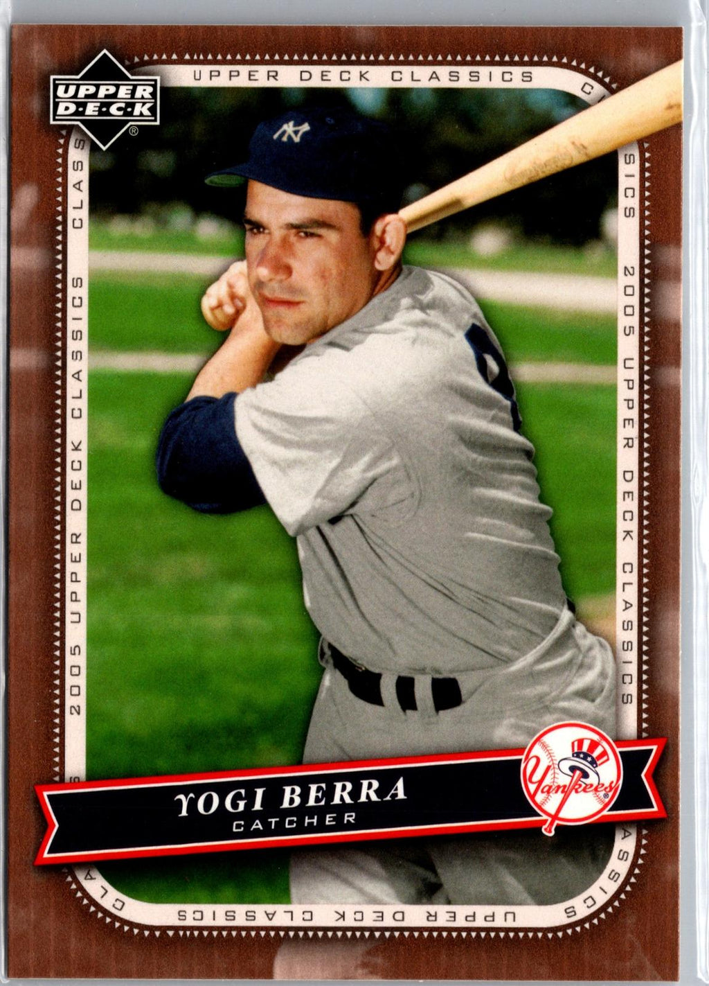 2005 Upper Deck Classics #100 Yogi Berra Silver #/399