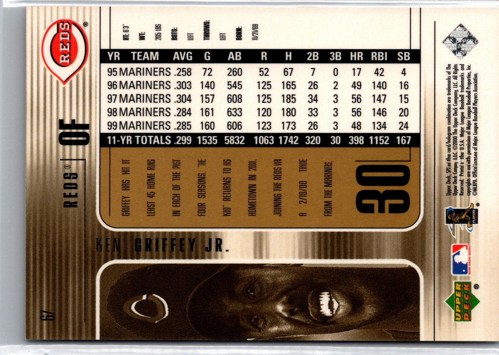2000 SPx #67 Ken Griffey Jr.