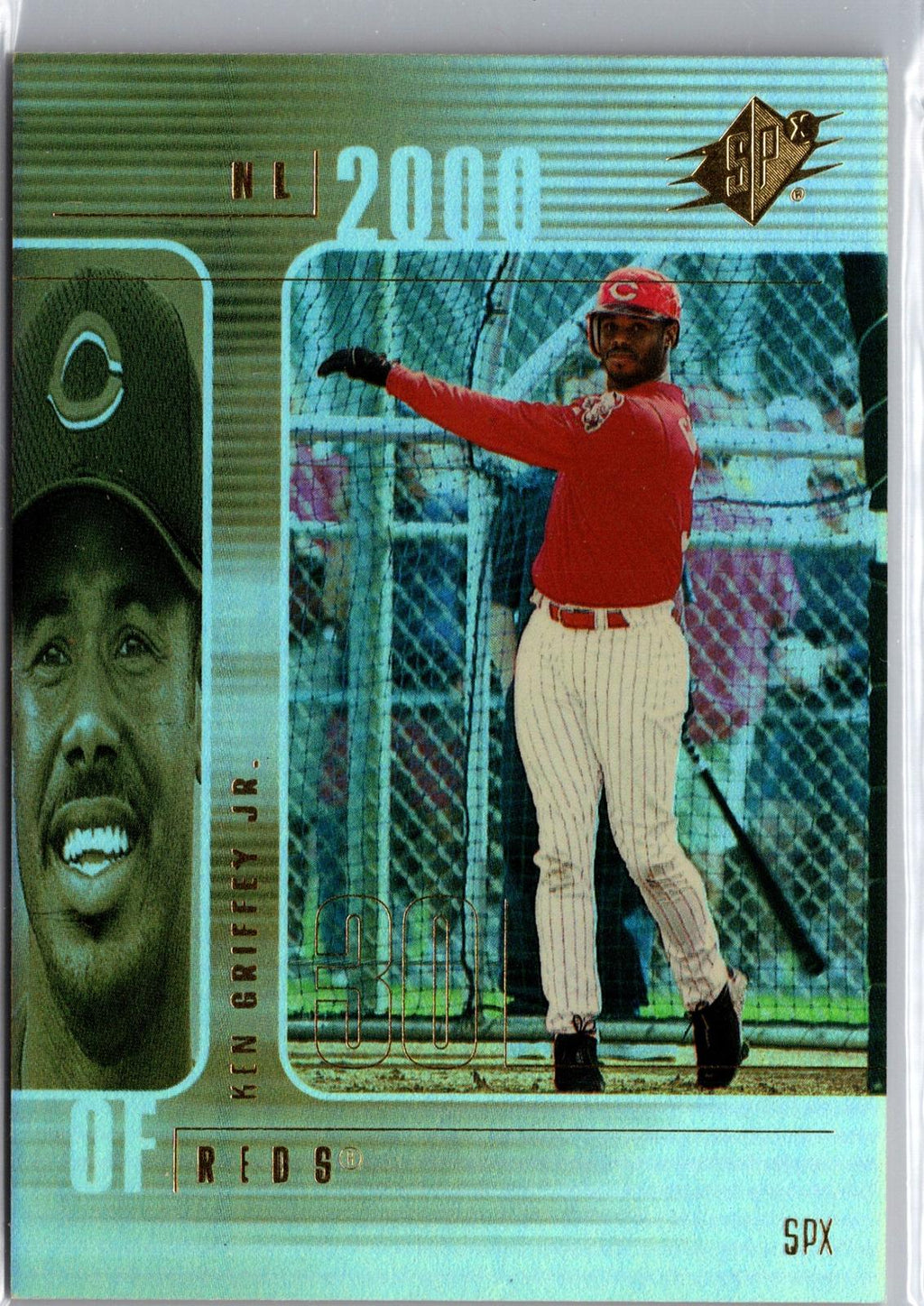 2000 SPx #67 Ken Griffey Jr.