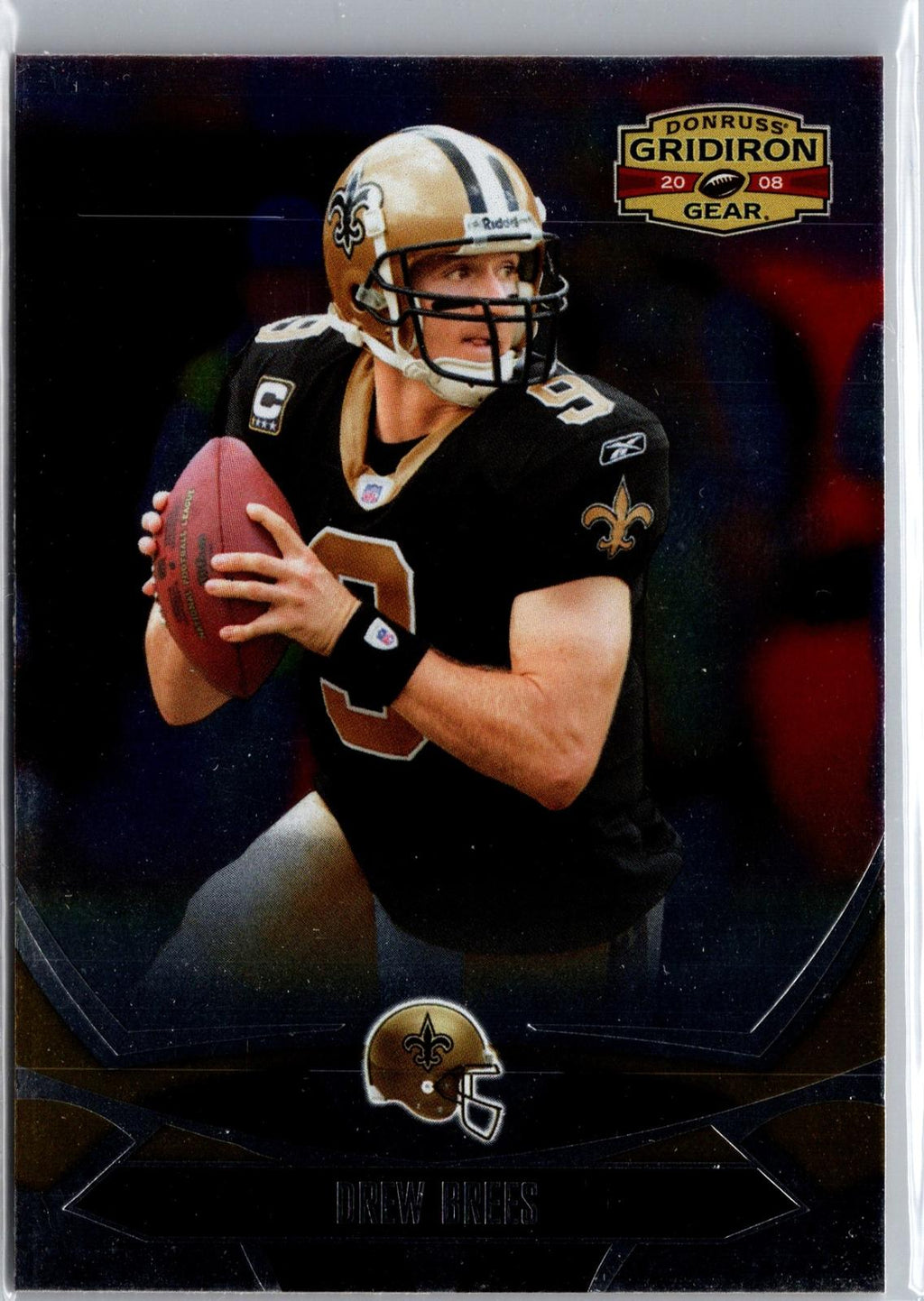 2008 Donruss Gridiron Gear #61 Drew Brees