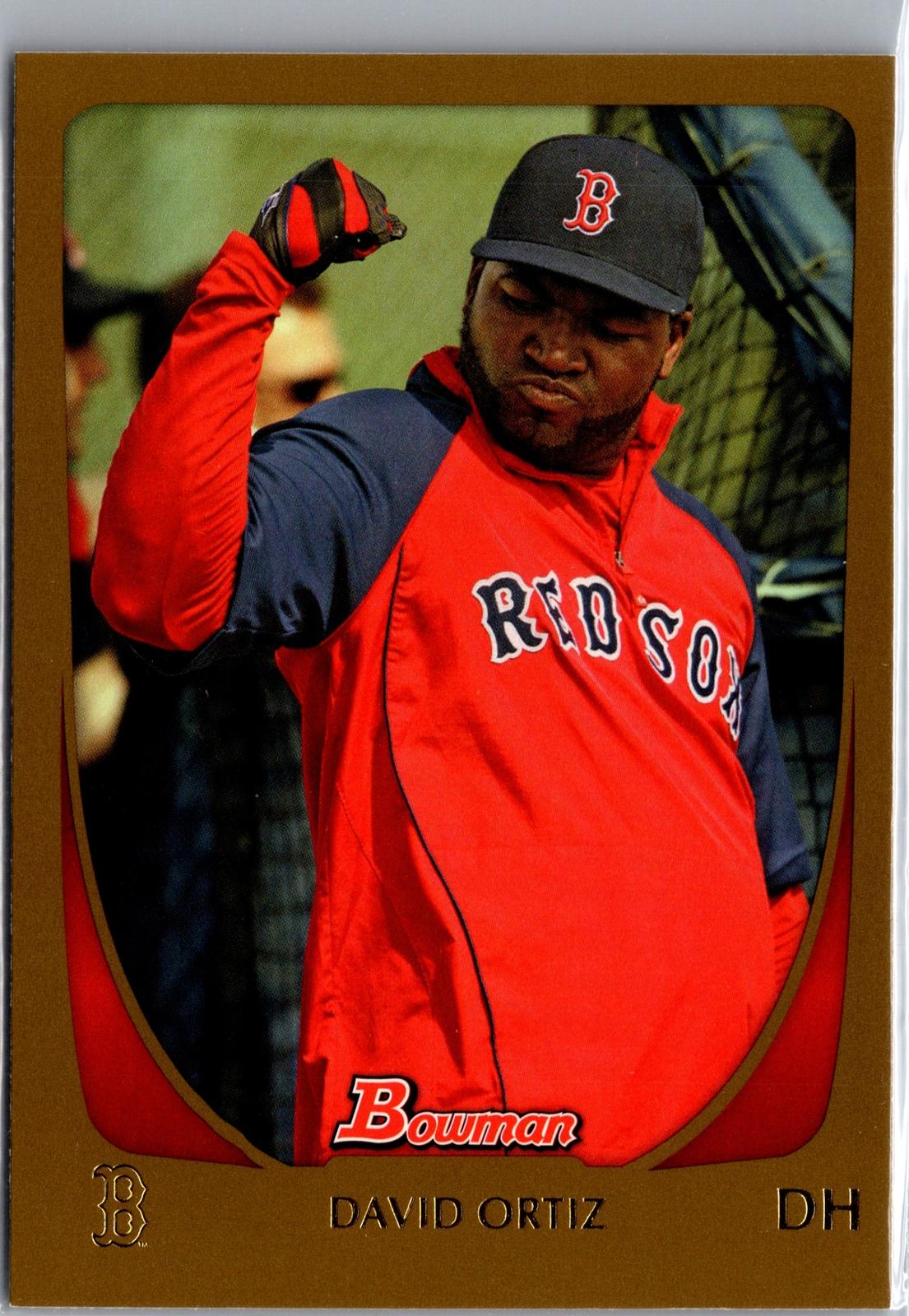 2011 Bowman #119 David Ortiz Gold