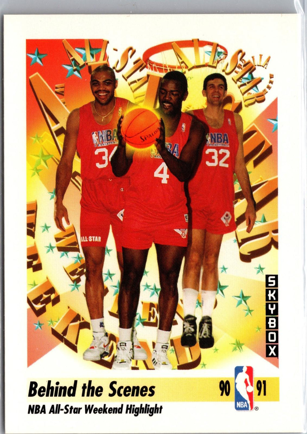 1991-92 SkyBox #317 Behind the Scenes ASWHL
