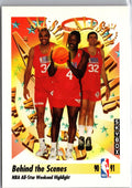 1991-92 SkyBox #317 Behind the Scenes ASWHL